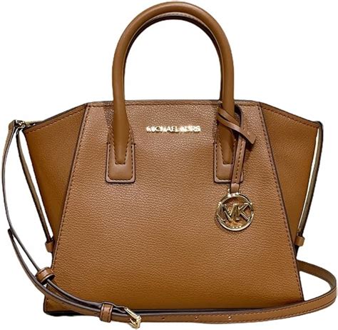 Michael Kors Avril Small Top Zip Satchel Crossbody Handbag 